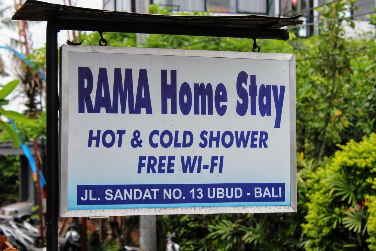Rama Homestay Ubud Exterior foto